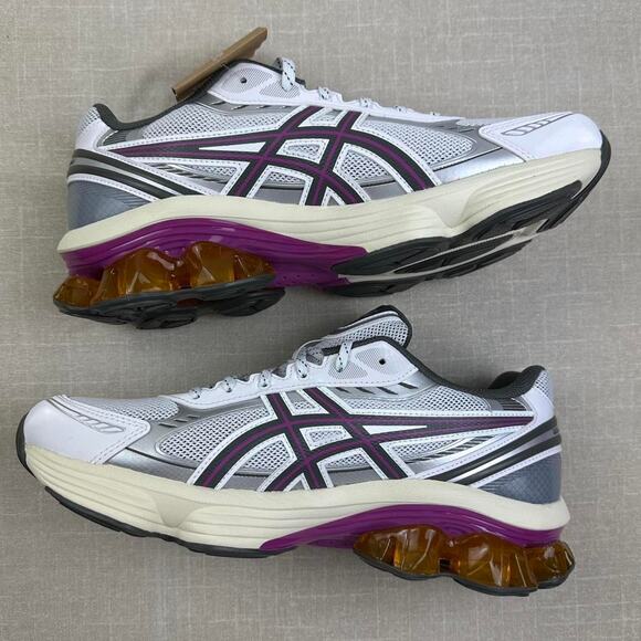 Asics Gel-Kinetic Fluent "White Truffle Grey" Men 12 - Picture 4 of 5